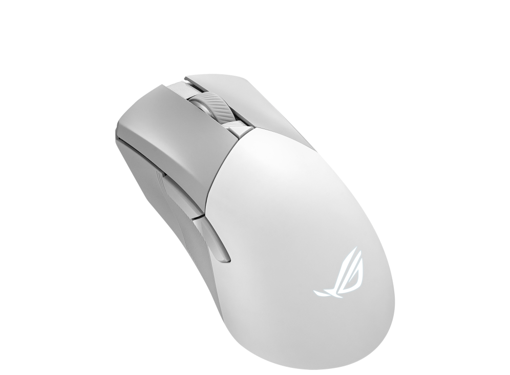 Asus ROG Gladius III 2.4 GHz & BT Wireless Gaming Mouse - White Asus ROG Gladius III 2.4 GHz & BT Wireless Gaming Mouse - White